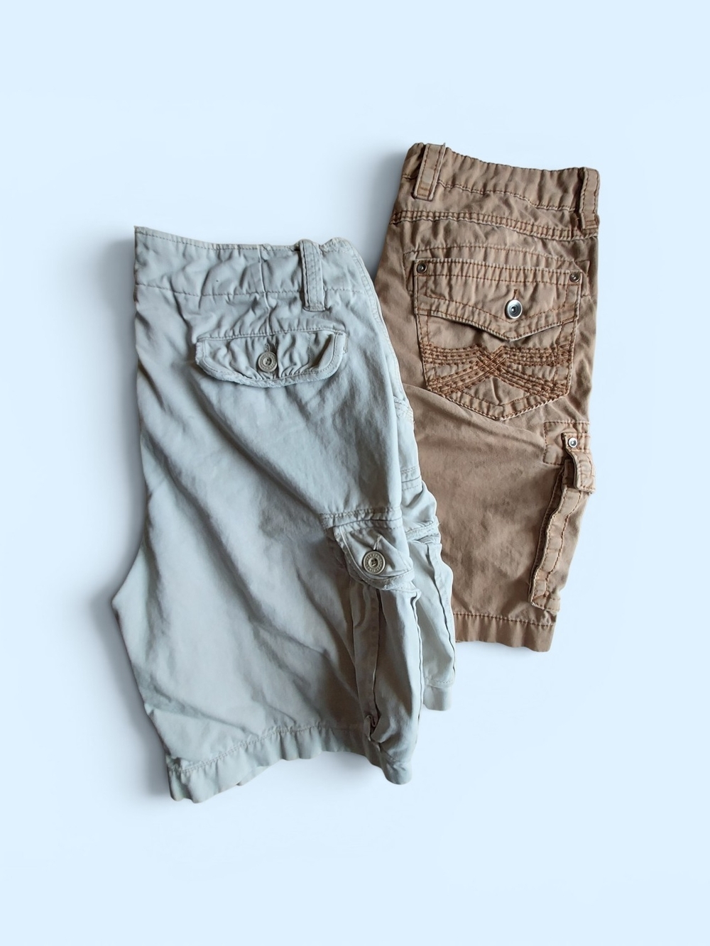 2 Mens Shorts For 1 Price Red CAMEL n Route 66 Size 36/34